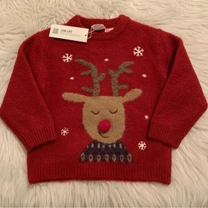 Zara Reindeer Sweater
